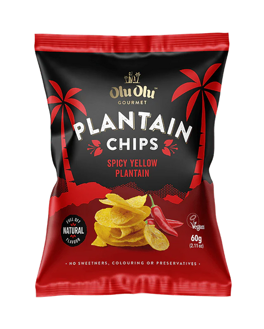 Spicy Plantain Chips (Olu Olu)